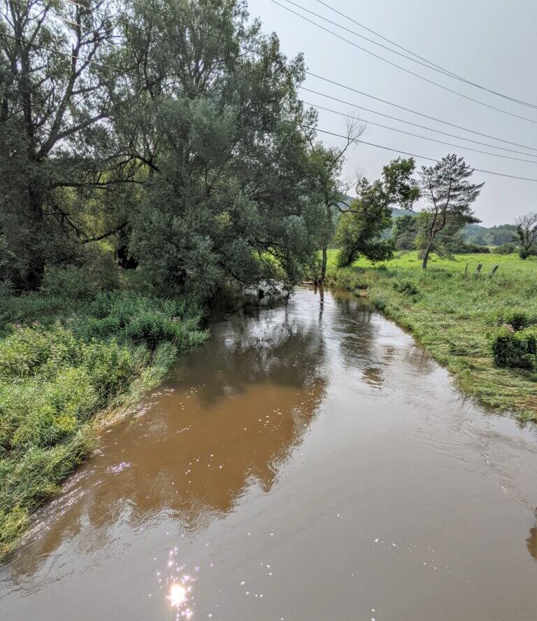 A view of Ischua Creek.