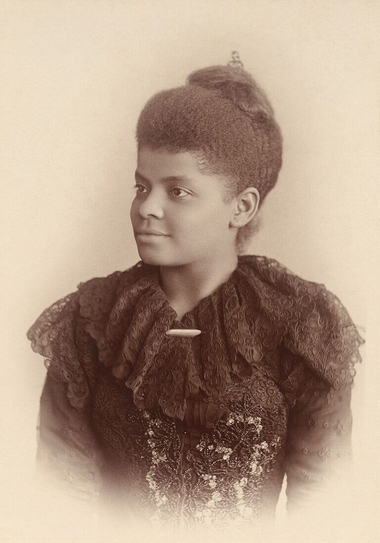 Ida B. Wells-Barnett, circa 1893.