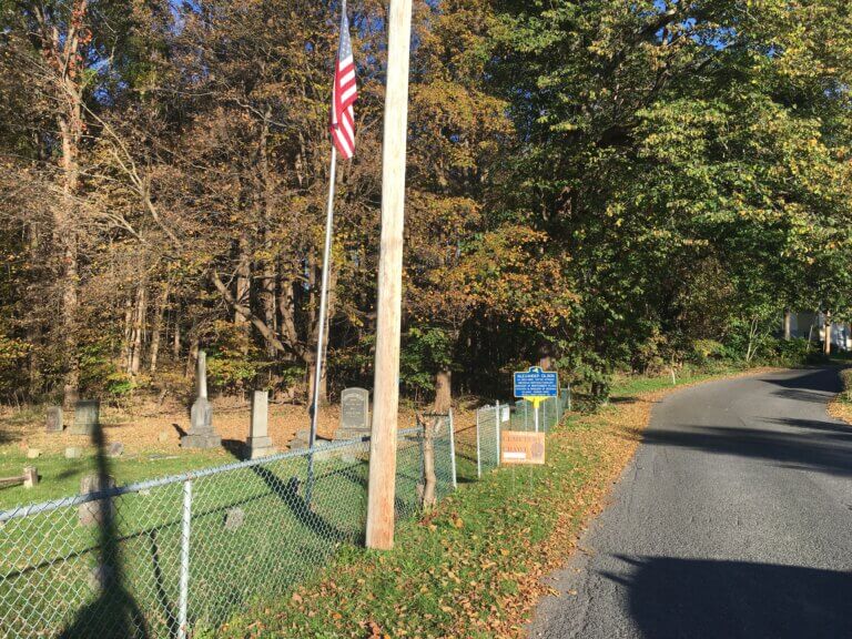 New York State historical marker for Alexander Gilson.