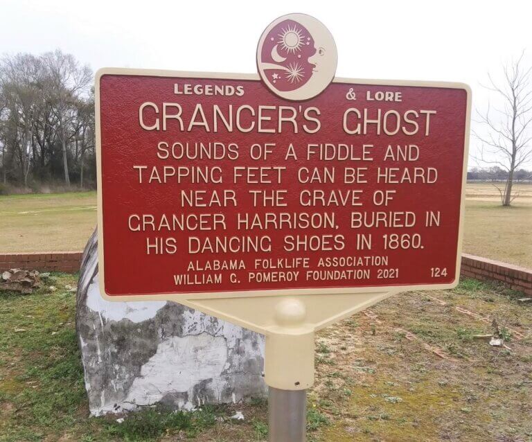 Legends & Lore marker for Granger's Ghost.