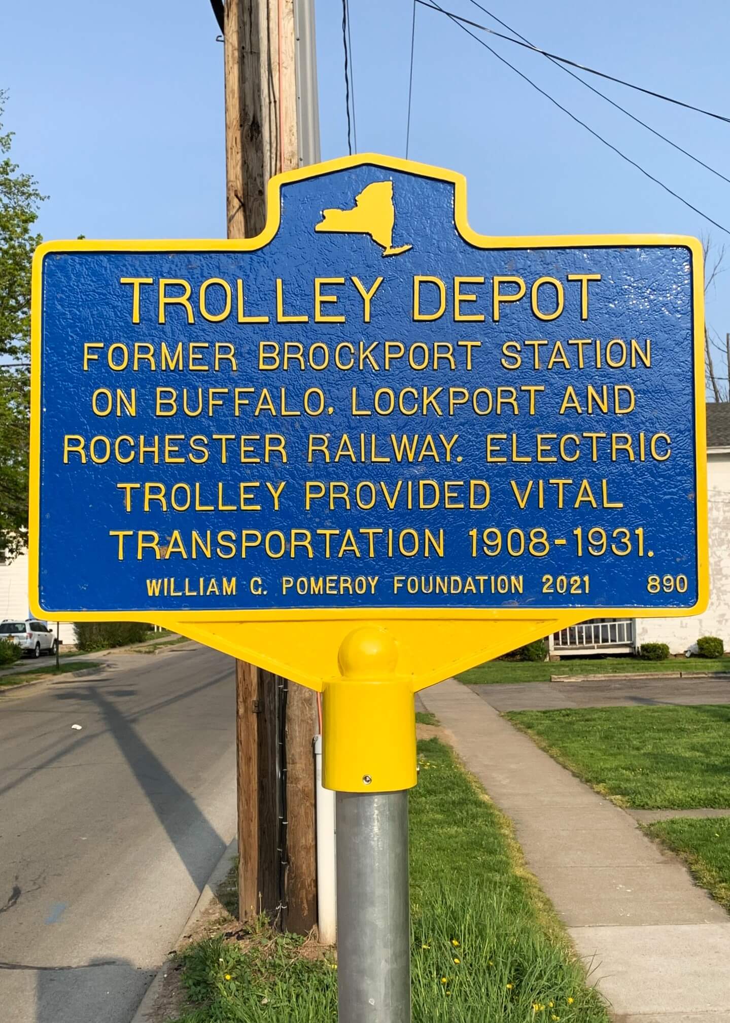 TROLLEY DEPOT William G. Pomeroy Foundation