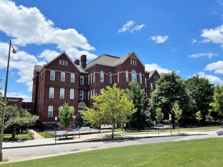 Historic M Street High School building, Washington, D.C.