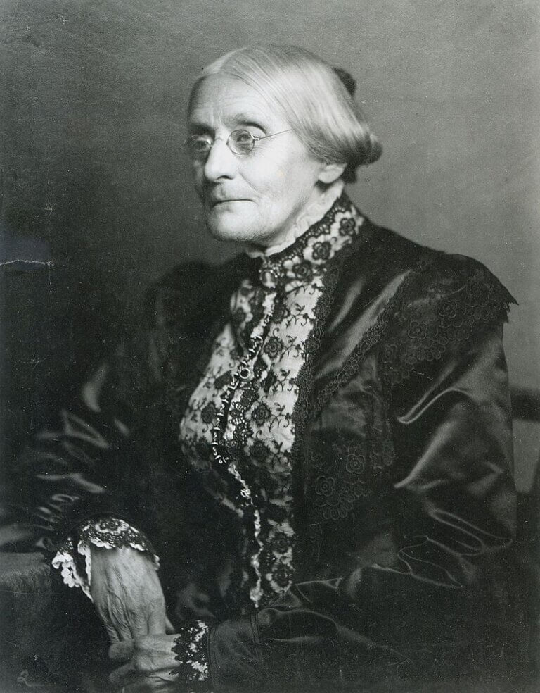Susan B. Anthony portrait.