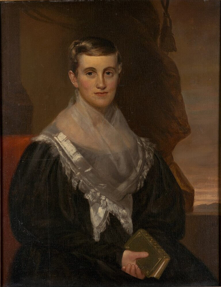 Prudence Crandall, portrait by Francis Alexander.