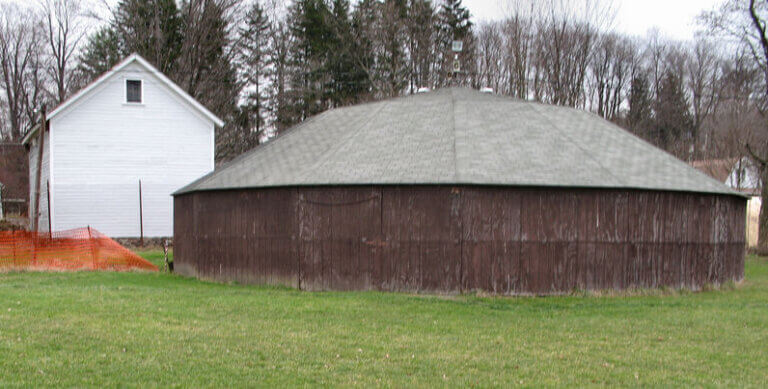 Schenevus Carousel building. Photo courtesy of Rich Kenyon.