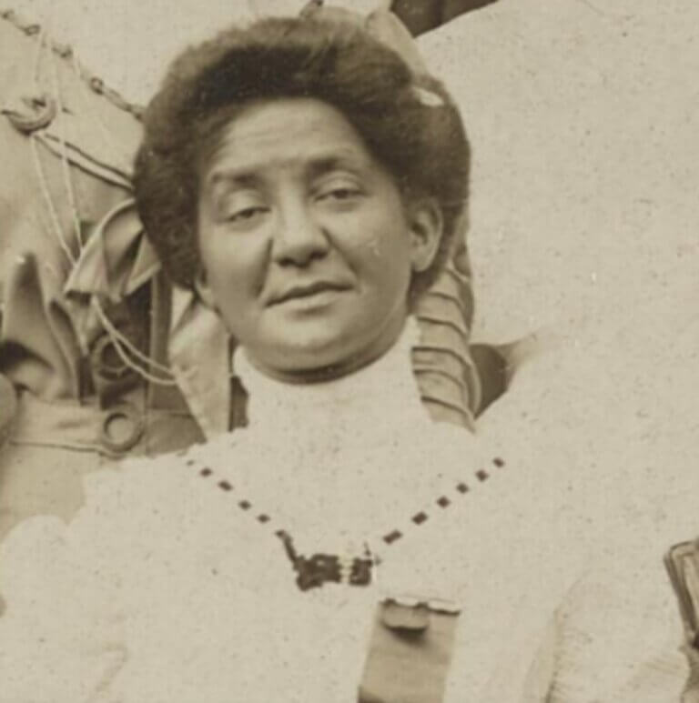 Frances R. Keyser portrait circa 1909.