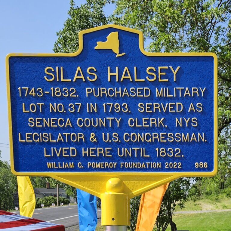 Lodi gets new historic marker: Silas Halsey influenced Seneca County, New York State, and U.S. history (podcast)